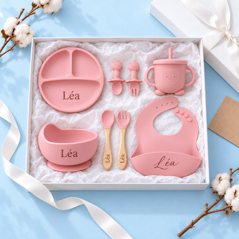 Coffret Premiers repas, à son prénom